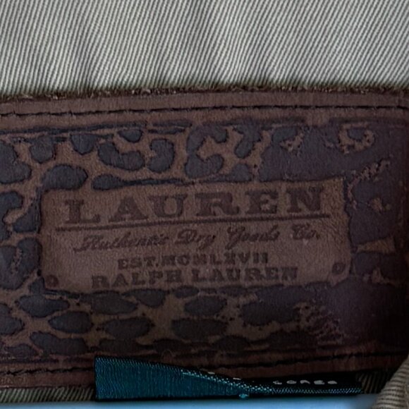 RALPH LAUREN Fishing Jacket Men's S Tan Utility Removeable Sleeves Multi-Pockets - Picture 2 of 8